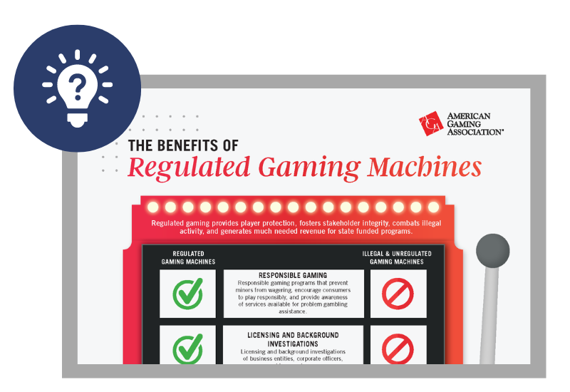 The Benefits of Regulated Gaming Machines graphic